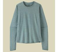 L/S Cap Cool Sun Shirt Women L blau - thermal blue-thin ice x-dye