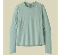 L/S Cap Cool Sun Shirt Women S grün - noveau green-blue sage x-dye