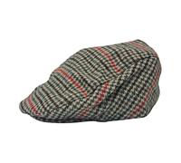 (L-XL, GL228A Beige) Sock Snob - Herren Gefüttert Schiebermütze aus Wolle | Winter Schiebermütze Newsboy Cap