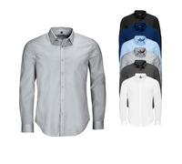 L01426 SOL´S Herren Langarm Hemd Stretch Blake Black S