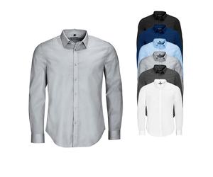L01426 SOL´S Herren Langarm Hemd Stretch Blake Dark Blue XXL