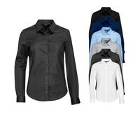 L01427 SOL´S Damen Langarm Hemd Stretch Blake Dark Blue XXL