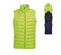 L01436 SOL´S Herren Leichte Weste Bodywarmer Wave Black 3XL