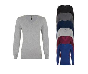 L01711 SOL´S Glory Damen Sweatshirt Pullover Langarm Charcoal Melange XS