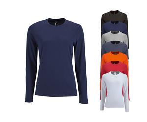 L02075 SOL´S Damen Langarm T-Shirt Imperial French Navy XXL