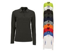 L02083 SOL´S Damen Langarm Piqué Polo Hemd Perfect Apple Green S
