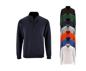 L02088 SOL´S Herren Sweatshirt mit hohem Kragen und ReißverschlussStan Royal Blue L