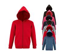 L02092 SOL´S Kinder Kapuzenjacke Stone Red 6 Jahre (106/116)