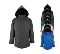 L02109 SOL´S Unisex Jacke mit gepolstertem Futter Robyn Forest Green L