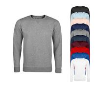 L02990 SOL´S Unisex SULLY Sweatshirt Langarm Grey Melange XL