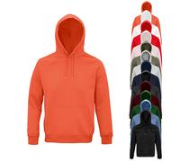 Sol's Unisex Stellar Pullover Hoodie mit Kapuze Kapuzenpullover Hoody S Black