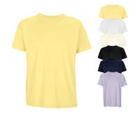 L03806 Sol´s Herren Boxy T-Shirt in Übergröße Deep Black M