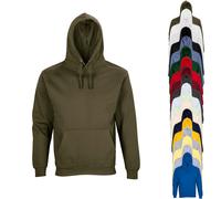 L03815 Sol´s Unisex Condor Kapuzensweatshirt Royal Blue 4XL