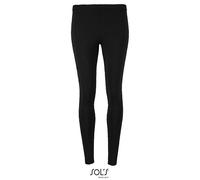 L03819 Sol´s Damen Jill Leggings Deep Black XS