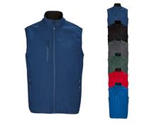 L03825 Sol´s Herren Falcon Softshellweste Royal Blue XXL