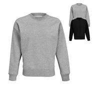 L04043 SOLS Unisex Rundhals Sweatshirt Authentic Grey Melange 3XL