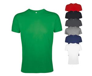 L149 SOL´S Regent Fit Tailliertes T-Shirt Heather Khaki XL