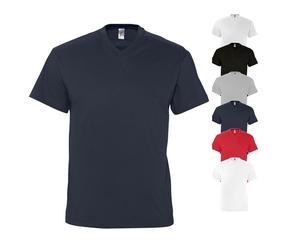 L151 SOL´S V-Ausschnitt T-Shirt Victory White S
