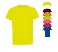 L198K SOL´S Kinder Raglan T-Shirt Sporty Neon Green 6 (106/116)