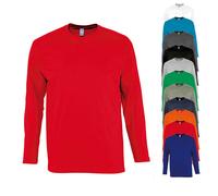 L241 SOL´S Langarm T-Shirt Monarch Deep Black XL