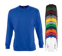 L311 SOL´S Sweatshirt Pullover New Supreme Grey Melange L