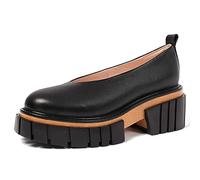 L37 - Damen Plateau Pumps Slow Down Baby Loafer, Naturleder, Damen Schuhe, Handgefertigte Schuhe, Einzigartiger Stil, Bequem und Elegant