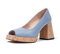 L37 HANDMADE SHOES Platform HERE WE GO, Blue, 41
