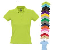 L519 SOL´S Damen Polo People 210 White XXL