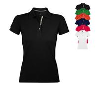 L588 SOL´S Damen Polo Shirt Portland Black XXL