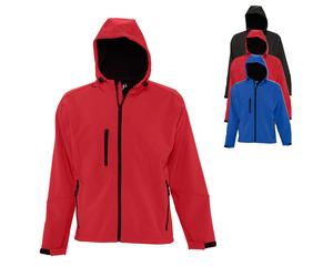 L848 SOL´S Softshell Kapuzenacke Replay Black L