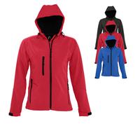 L849 SOL´S Damen Softshell Kapuzenjacke Replay French Navy XL