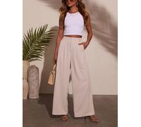 LA Angels Hose in Creme - Größe XL | Damenhosen