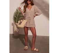 LA Angels Shorts in Taupe - Größe XL | Shorts