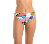La Blanca Damen-Bikinihose, Hipster-Badehose, Mehrfarbig/Sonnenfänger, 42