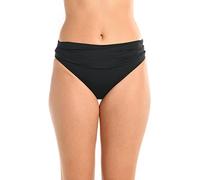 La Blanca Damen Island Goddess Hipster Badeanzughose mit gerafftem Band Bikini-Unterteile, Schwarz, 38