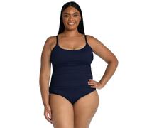 La Blanca Damen Island Goddess Rouched Body Lingerie Mio One Piece Badeanzug, Indigo/Mandala-Traum, 18 Plus