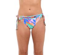 La Blanca Damen Side Tie Hipster Bottom Bikini-Unterteile, Mehrfarbig/Tropi-Flage, 38