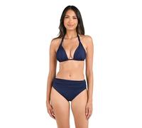 La Blanca Island Goddess Neckholder-Bikini-Oberteil, Indigo/Mandala-Traum, 38