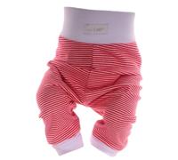 La Bortini Baby Schlupfhose in Rot gestreift weiche Erstlingshose Bequeme Hose für Weihnachten Babykleidung für Neugeborene Jungen und Mädchen Babyhose (DE/NL/SE/PL, Numerisch, 62, 68, weiß-rot)