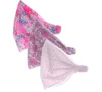 La Bortini Kopftücher 3er Pack Baby Kinder Bandana Mütze Mädchen mehrfarbig Sommer Kopfbedeckung Babykleidung leicht atmungsaktiv Kopftuch Set Geschenk Sonnenschutz Stirnband Tuch Baumwolle bequem