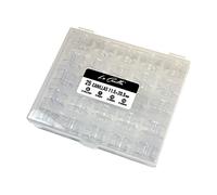 La Canilla - 25 Stück Kunststoff Spulenbox für Nähmaschinen Medion, Singer, Brother, PFAFF, Lervia, AEG...