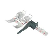 La Canilla Nähfuß mit verstellbarer Führung, kompatibel mit Nähmaschinen PFAFF Hobby, Performance, Creative, Ambition, Tiptronic, Expression, Select und Smarter