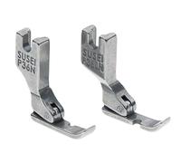 La Canilla Reißverschlussfuß-Set (links und rechts) für industrielle Nähmaschinen mit geraden Nähten (Typ Juki DDL-5550, Brother DB2 u. a.)