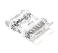 La Canilla ® - Rollfuß Nähfuß Nähmaschinenfuß mit Rollen, für Nähmaschinen von Lervia, Victoria, Carina, Singer, Elna, Silvercrest, Janome, Brother (Snap-On)