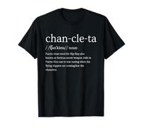 La Chancleta Puerto Rico Spanische Definition Boricua Design T-Shirt