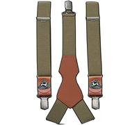 La Chasse® Hosenträger für Herren für Jäger mit Jagdmotiv Hirsch Spezialhosenträger Trachtenaccessoires Trachtenhosenträger für Lederhosen
