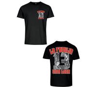 La Familia Herren T-Shirt Vida Loca Tattoo 13 (Schwarz, XXL)