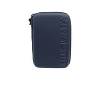 La Gazza Untia ONE TIME Federmäppchen komplett mit 3 Fächern 1 Reißverschluss - New 2025/2026, dunkelblau, Federmäppchen für die Schule