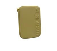 La Gazza Untia ONE TIME Federmäppchen komplett mit 3 Fächern 1 Reißverschluss - New 2025/2026, Ockergelb, Federmäppchen für die Schule