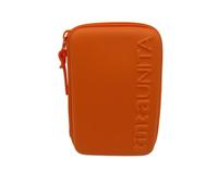 La Gazza Untia ONE TIME Federmäppchen komplett mit 3 Fächern 1 Reißverschluss - New 2025/2026, Orange, Federmäppchen für die Schule